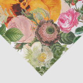 パンジーおよび花園のティッシュペーパー 薄葉紙 (詳細)