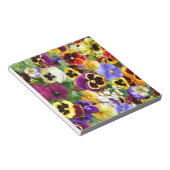 パンジーかわいらし ノートパッド (アングル)