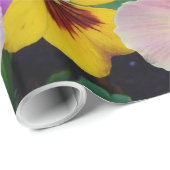 パンジーかわいらし ラッピングペーパー (ロールコーナー)