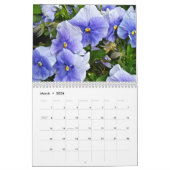 パンジーに対するカレンダーの情熱 カレンダー (3月 2026)