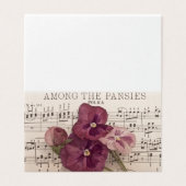 パンジーのカードの中で (外部フラット)