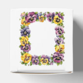 パンジーのギフトボックス フェイバーボックス (上部)