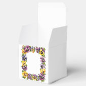 パンジーのギフトボックス フェイバーボックス (オープン)