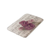 パンジーの中で バスマット (アングル)