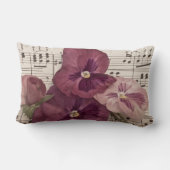 パンジーの中で ランバークッション (裏面)