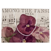 パンジーの中で ラージペーパーバッグ (裏面)