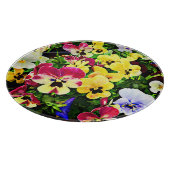 パンジーの平らな混色 カッティングボード (角)