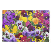 パンジーの枕箱2017のリバーシブル 枕カバー (裏面-左)