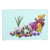 パンジーの枕箱2017のリバーシブル 枕カバー (正面右)