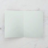 パンジーの花束カード カード (内部)