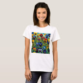 パンジーの観客 Tシャツ (正面フル)