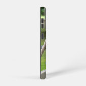 パンジーの電話ケース（ピンクと紫） SAMSUNG GALAXYケース (右側面)