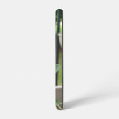 パンジーの電話ケース（ピンクと紫） SAMSUNG GALAXYケース (左側面)