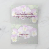 パンジーの~は~カード感謝していしています サンキューカード (内部)