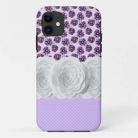 パンジーのiPhone 5の場合 Case-Mate iPhoneケース (裏面)