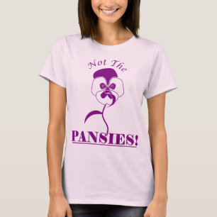パンジーのTシャツ(ピンク) Tシャツ