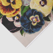 パンジーアンティークドイツ品種ガーデンティッシュペーパー 薄葉紙 (詳細)