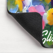 パンジーカラフル マウスパッド (コーナー)