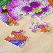 パンジージグソーパズル ジグソーパズル (側面)