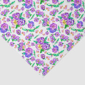 パンジーパターンティッシュペーパー 薄葉紙 (詳細)