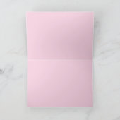 パンジーパニーズパープルフラワーズフローラ水色名 カード (内部)