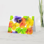 パンジーパーティーが回復する カード (正面)