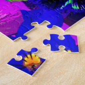 パンジーフラワーズジグソーパズル春紫 ジグソーパズル (側面)