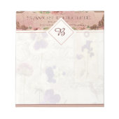 パンジーメモ帳 ノートパッド (正面)