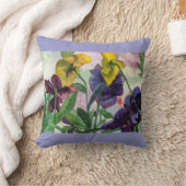 パンジー分野 クッション (ブランケット)