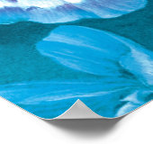 パンジー勉強素晴らしアートフローラポスタープリント ポスター (角)