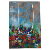 パンジー抱き枕 ミディアムペーパーバッグ (裏面)