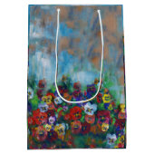 パンジー抱き枕 ミディアムペーパーバッグ (裏面)