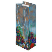 パンジー抱き枕 ワインギフトバッグ (裏面アングル)