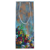 パンジー抱き枕 ワインギフトバッグ (裏面)