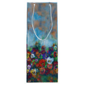 パンジー抱き枕 ワインギフトバッグ (裏面)