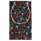 パンジー抱き枕（赤） スモールペーパーバッグ (裏面)