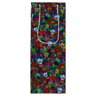 パンジー抱き枕（赤） ワインギフトバッグ