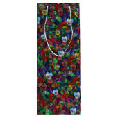 パンジー抱き枕（赤） ワインギフトバッグ (裏面)