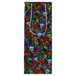 パンジー抱き枕（赤） ワインギフトバッグ