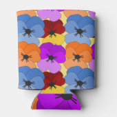 パンジー照合 缶クーラー (裏面)