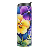 パンジー熱カラフルタンブラー タンブラー (回転左)