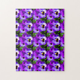 パンジー熱狂するパズルだ！頑張れ！ ジグソーパズル