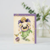 "パンジー翼'Nレタス・スカート" ポストカード (スタンド正面)