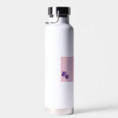 パンジー花水瓶 ウォーターボトル (右面)