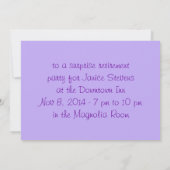 パンジー1023 招待状-あらゆる場面にカスタマイズ 招待状 (裏面)