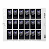 パンジー3カスタム家族ありがとうラベル ラベル (フルシート)