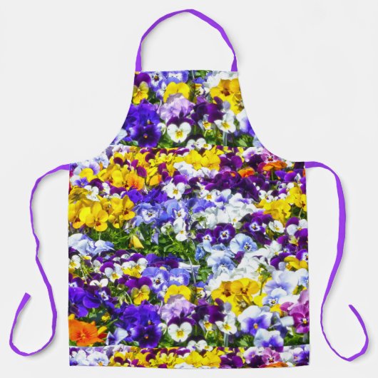 パンジー エプロン (正面)
