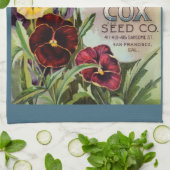 パンジー キッチンタオル (折り畳み)