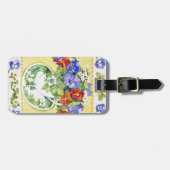 パンジー-キンレンカ2013年 ラゲッジタグ (正面横)