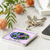 パンジー キーホルダー (側面)